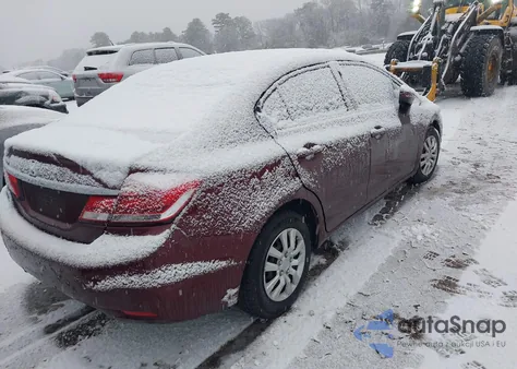 2014 Honda Civic Lx from USA, damaged, VIN 19XFB2F57EE222973